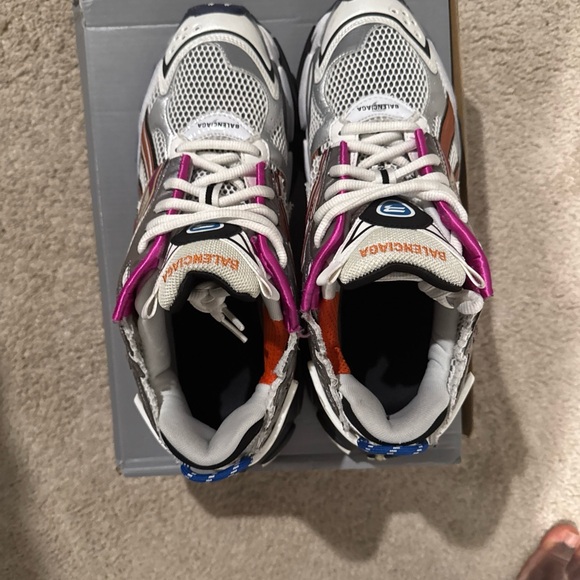 BALENCIAGA MULTICOLOR RUNNERS SIZE 44 SIZE 10 - Picture 3 of 6